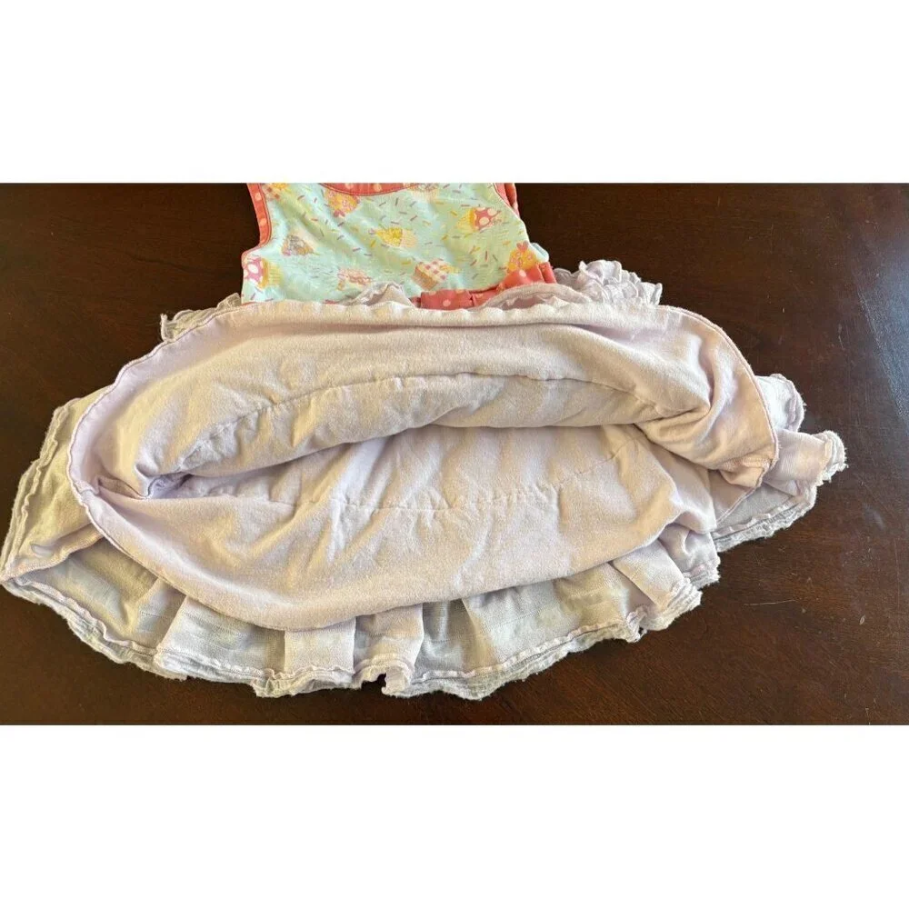 Matilda Jane Let’s Eat Cake Smash Birthday Party Dress Size 2 Toddler Girls